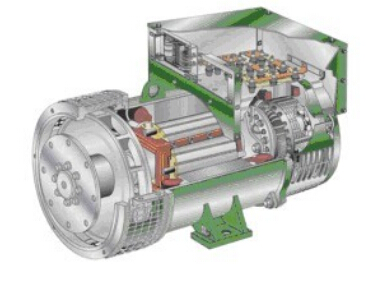 湛河发电机内部结构图 湛河发电机内部结构图